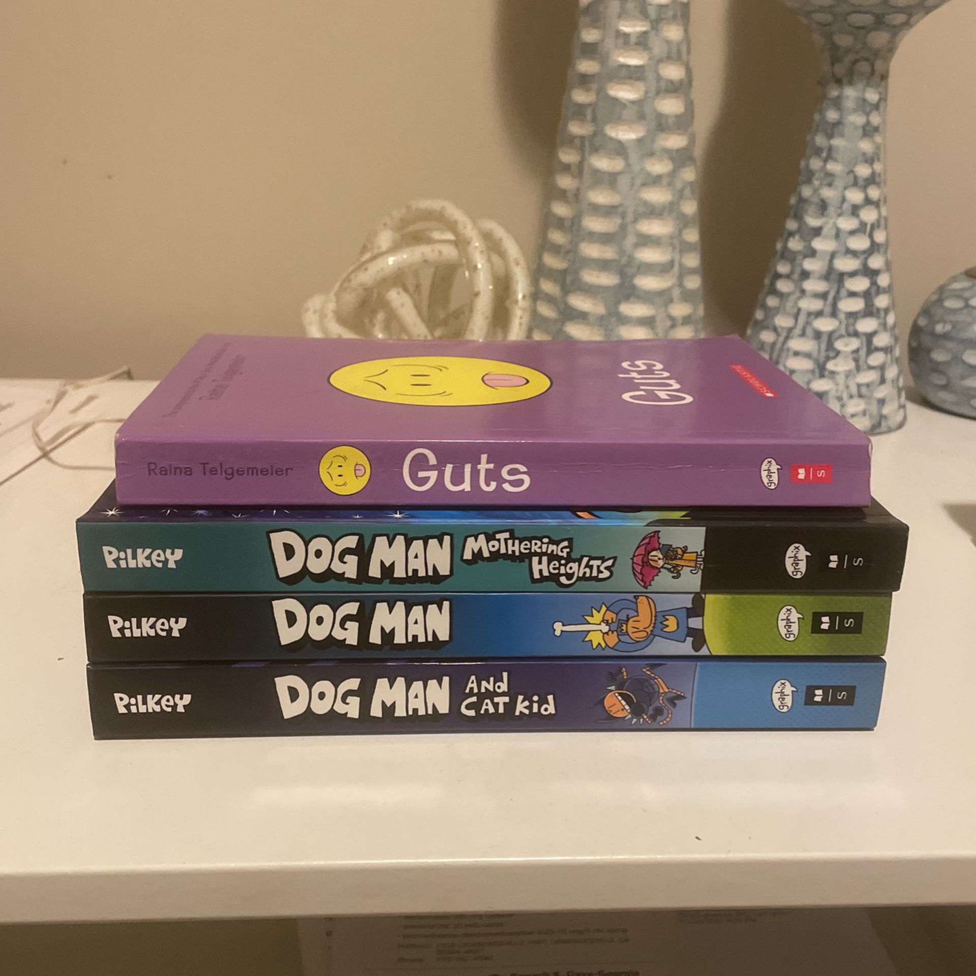Free Books- DanganRonpa, Dog Man, Guts