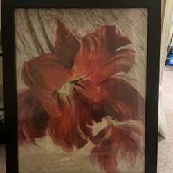 Beautiful large flowered picture