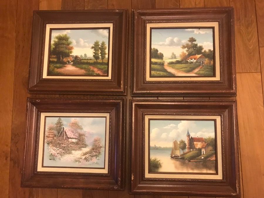 Painting (oil painting by John pollins) and Mattise