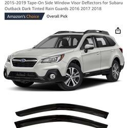 Subaru, Outback, Rain, Guards
