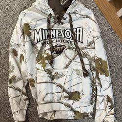 2 MN Wild Limited Edition Camo Sweatshirts