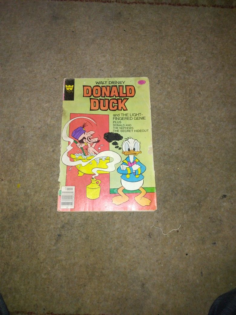Donald Duck And The Lightfingered Genie
