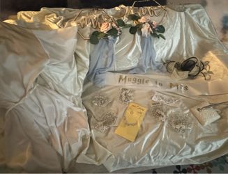 Bridal Shower/Bachelor 💍 Bridal Shower/Bachelorette/Wedding Bundle – Victoria’s Secret Bride Robe & Accessories  Everything you need for a bridal sho