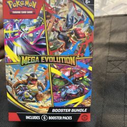 Pokémon Trading Card Game: Mega Evolution Booster Bundle