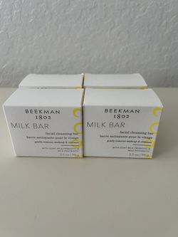 BEEKMAN 1802 GOAT milk face bars