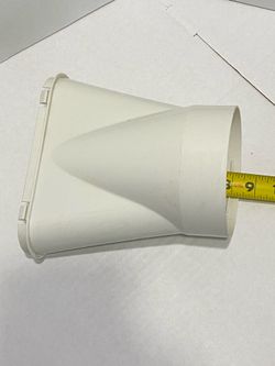Delonghi Portable AC Oblong Window Adapter Exhaust Collar Pre Owned