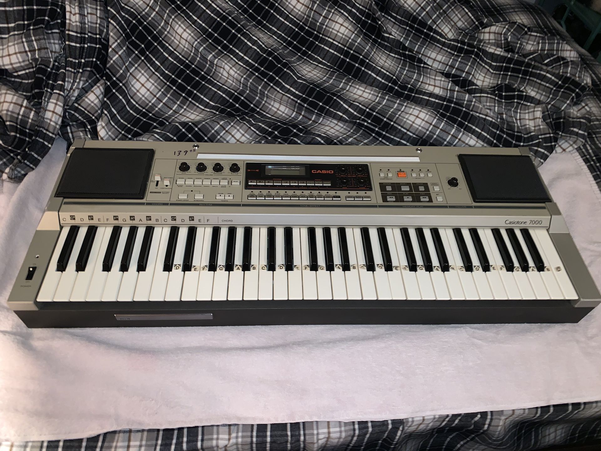 Casio Casiotone 7000 Audio & Speakers