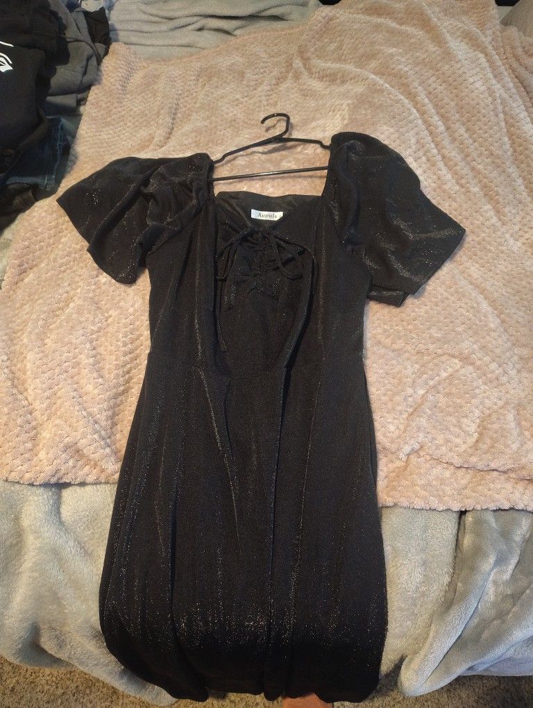 Black Sparkly Dress