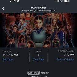 Stranger Things 5: The Finale AMC tickets AMC Covina