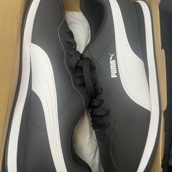 New Puma Classic Black White Trainers 14 Shoes