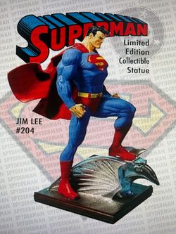 Jim Lee Superman Limited Edition Collectible Statue