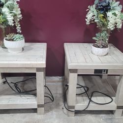 End Tables Outdoor/indoor 