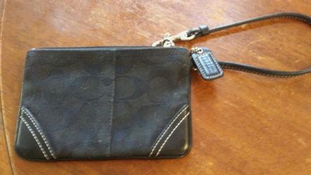Coach wristlet