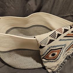 Blanket Storage Basket - New / Unused 