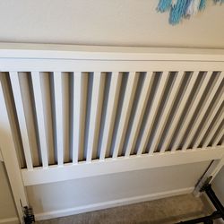 Full size Headboard and rails