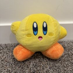 Yellow Mini Kirby Plush Stuffed Toy Brand New