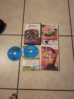Nintendo Wii Games Bundle Lot of 5