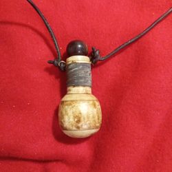 Vintage African Bone Snuff Container 