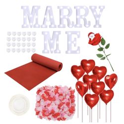 MARRY ME Light Up Sign 