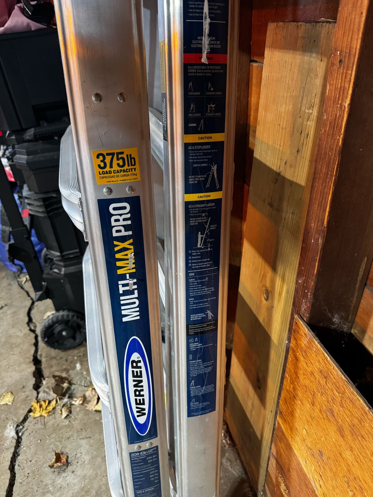 Werner 22 Ft. Multi Max Pro Ladder