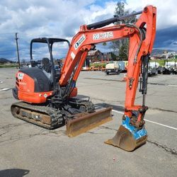 Mini Excavator Kubota 2018