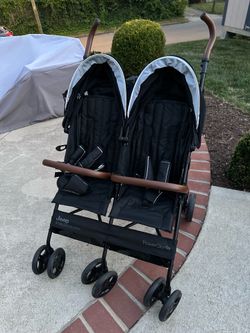 Jeep PowerGlyde Side-by-Side Double Stroller