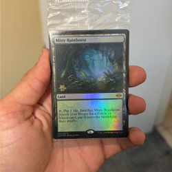 Sealed Misty Rainforest Modern Horizons Promo 2021 MTG 