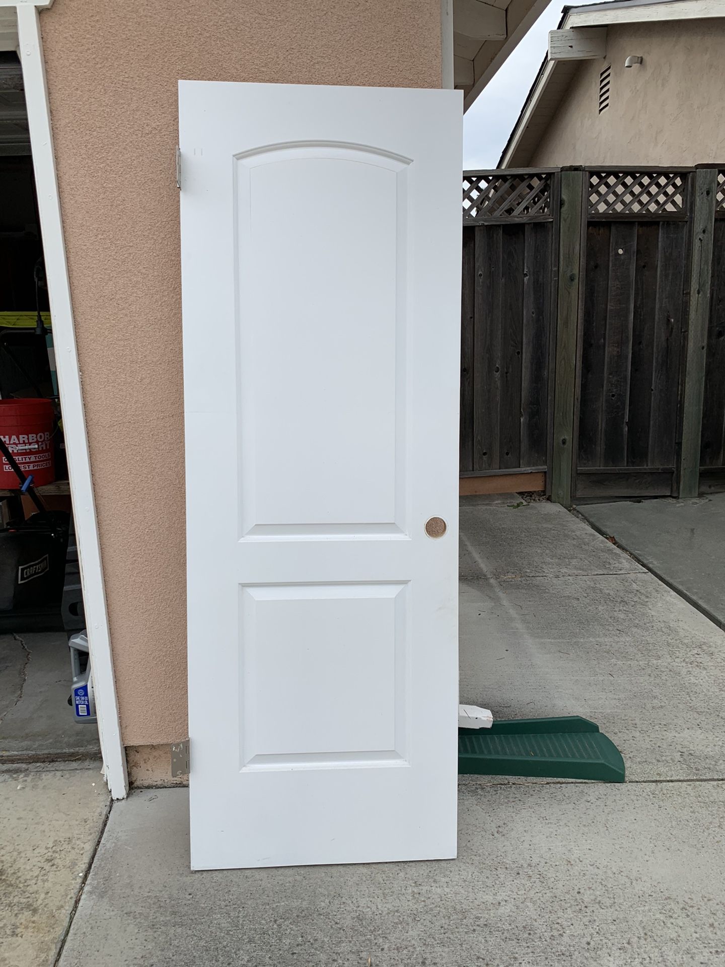 32” fire rated garage door