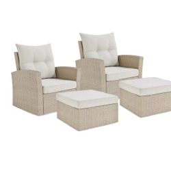 Patio Furniture 4 Piece Set