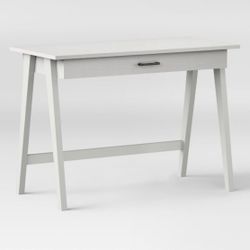 Wood Writing Desk with Drawer (New)