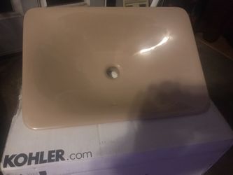 NEW KOHLER CARILLON WADING POOL BATHROOM SINK