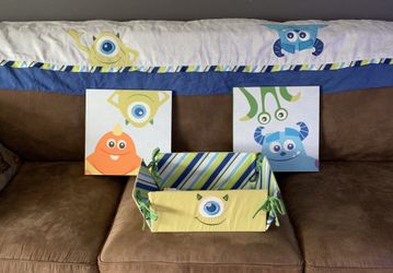 Monsters Inc room decor