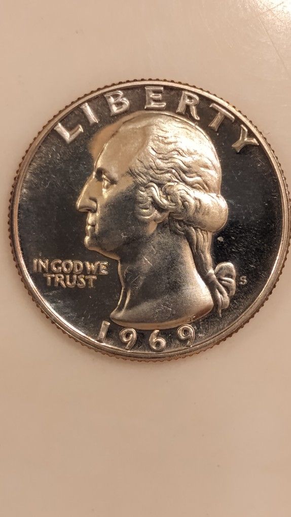 1969 S Proof Quarter