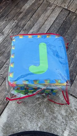 Kids Foam Alphabet Puzzle Floor Mat Set