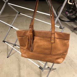 Leather Fossil Beautiful Hand Bag 