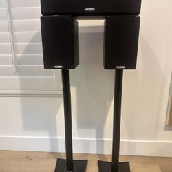 Polk Audio Speakers and Stands $200 OBO