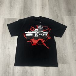 Hellstar Men's T-Shirt Size M Brand New with Tags 100%Cotton Black Short Sleeve