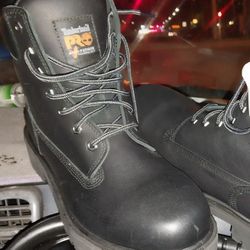 Timberland Steel Toe Black ⚫️ Boots 