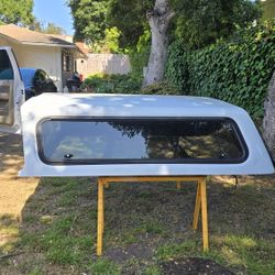 White Leer Camper Shell for Sale