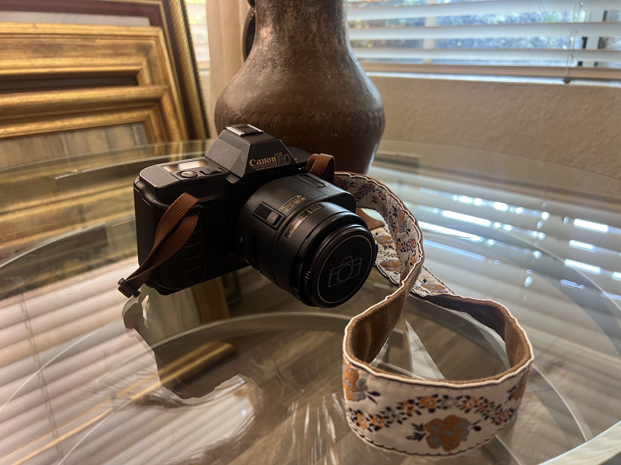 Canon T80 Film Camera w/ 35-70mm Zoom Lens