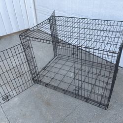 Canine Crate  Kennel  Extra Large Size K9 Large Dogs Domestic Animals Vintage