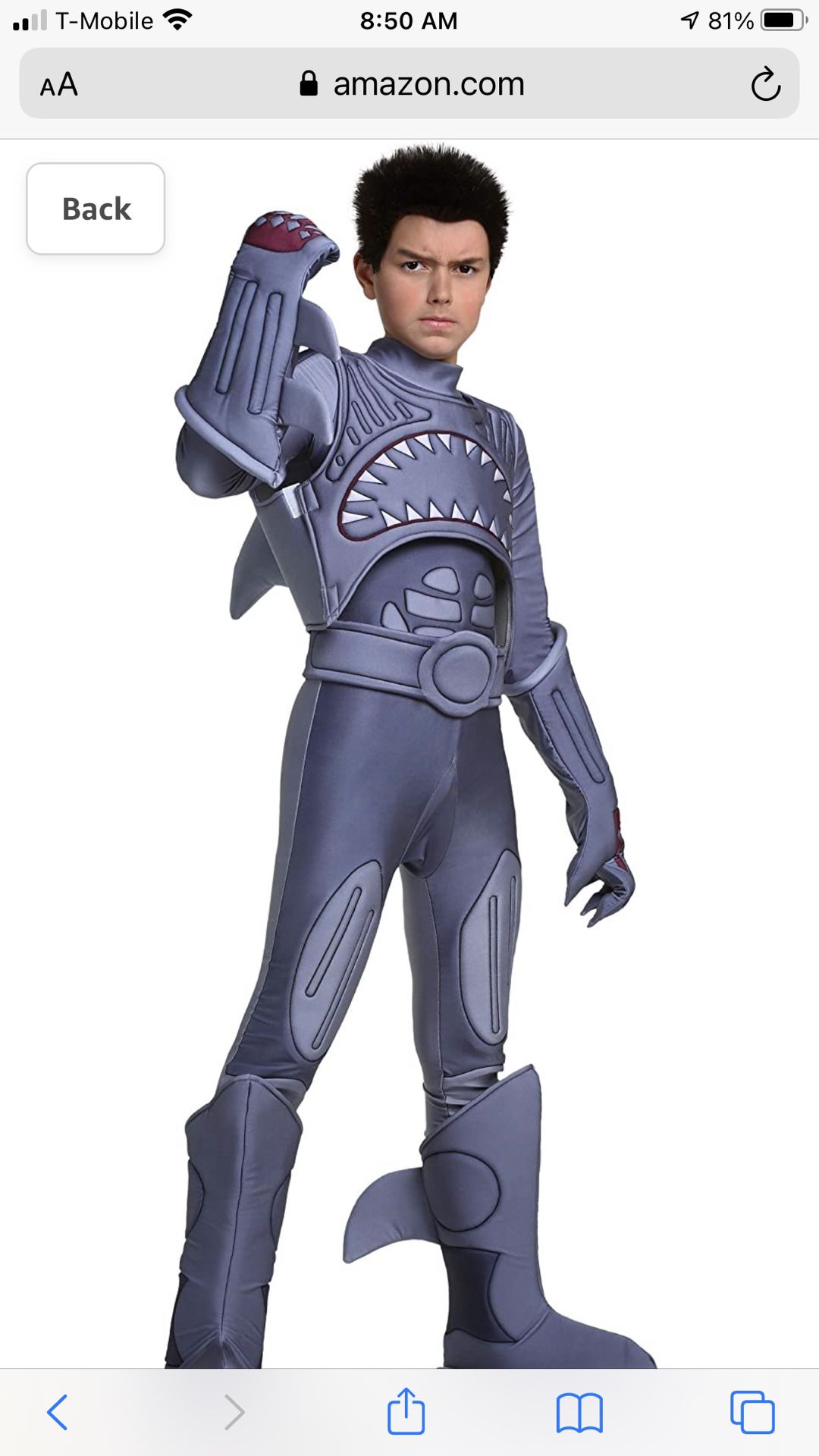 Shark Boy Costume