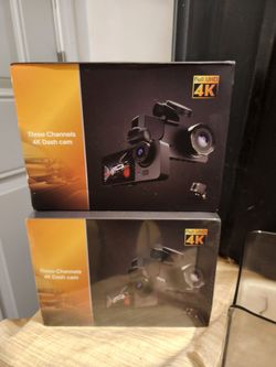 Three Channel 4K Dash Cam (x2)