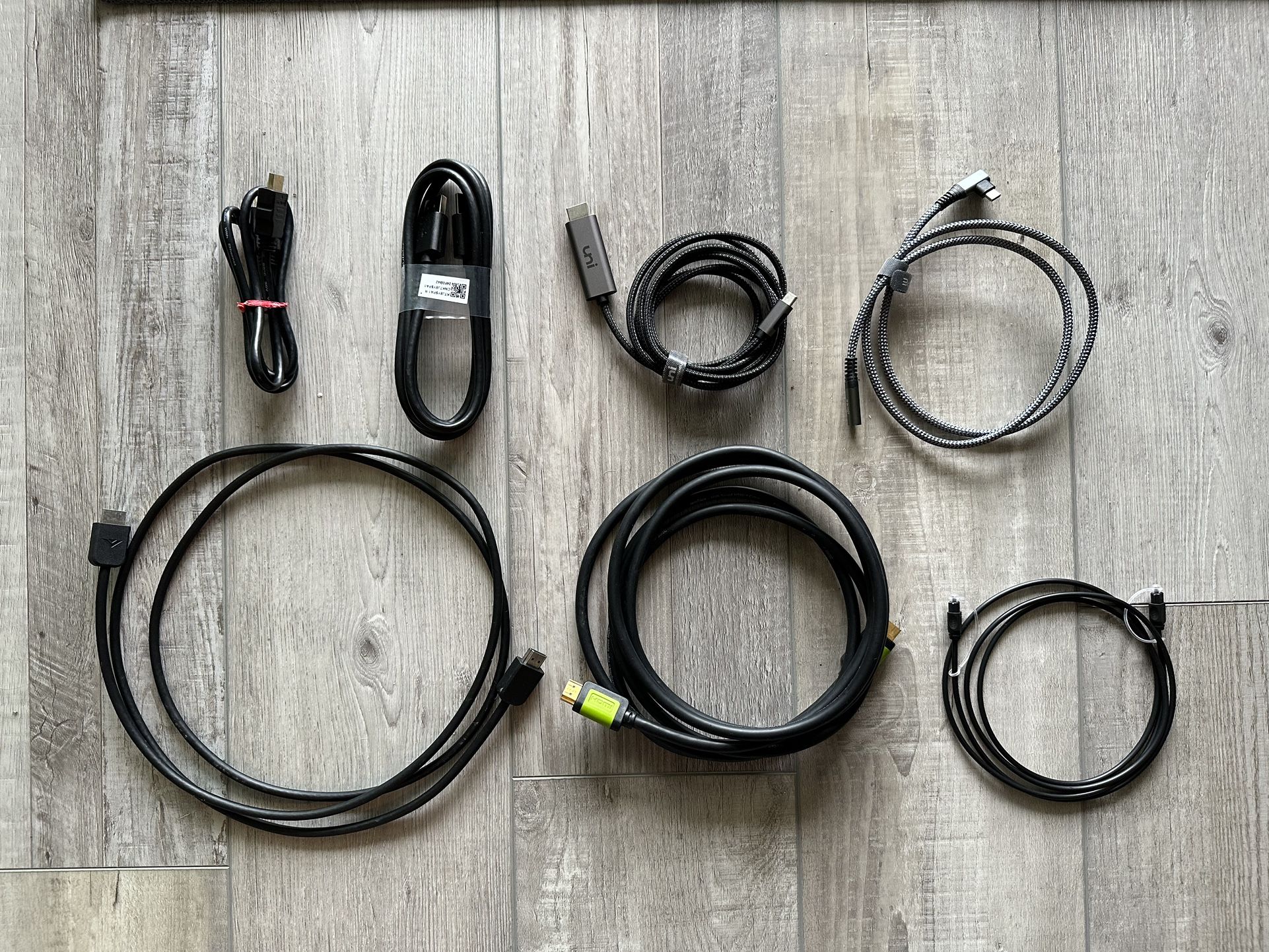 Assorted Electronic Cables $5 each