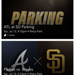 San Diego Padres Saturday 7/13!!