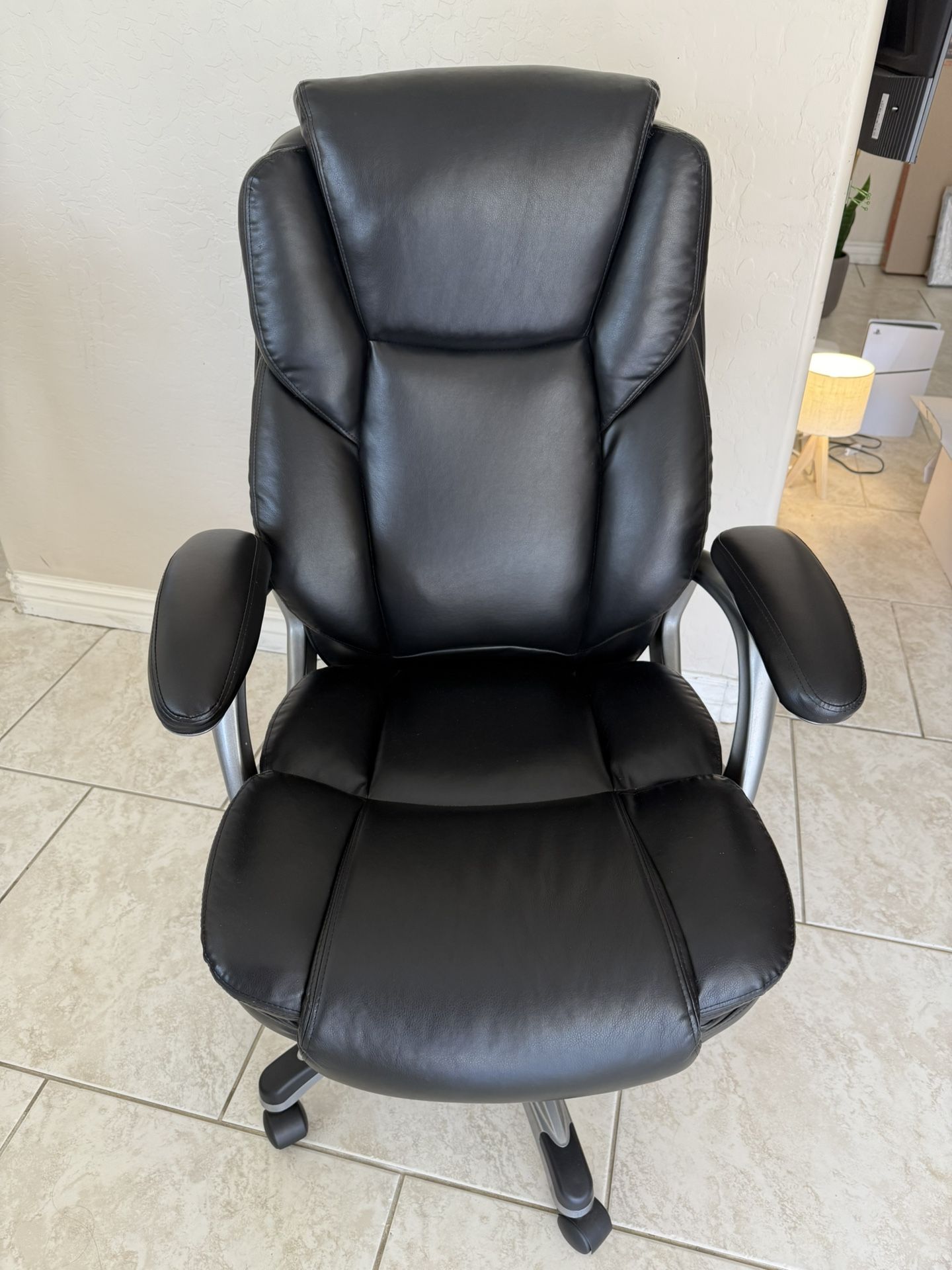 Black leather Office Chair
