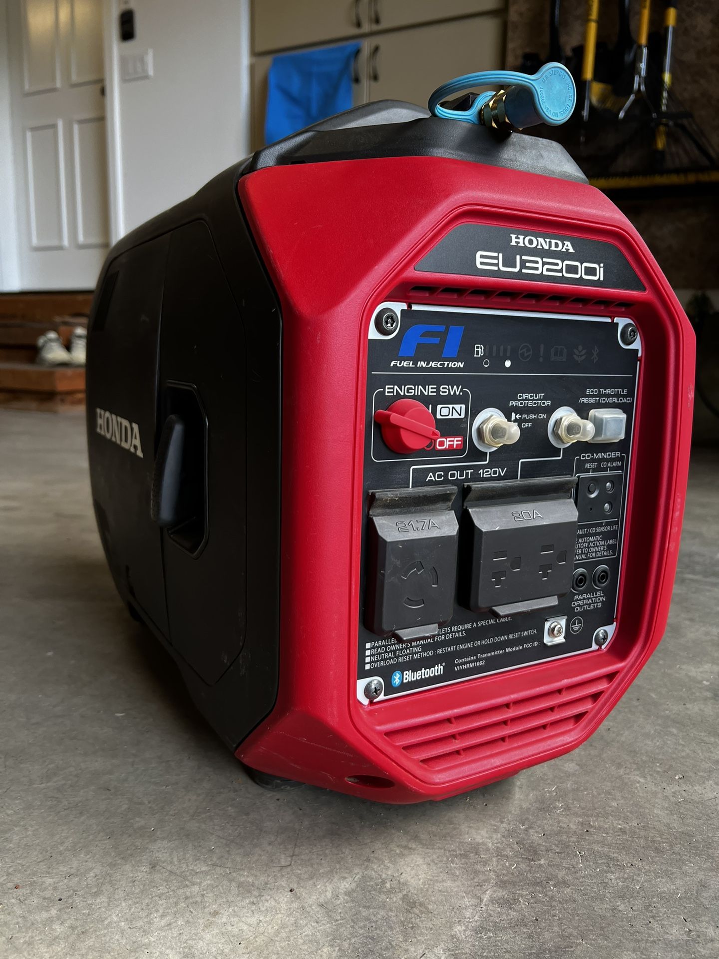 Propane Honda EU3200i Generator