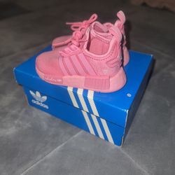 Pink Baby Adidas (size 4)