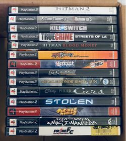 Sony PlayStation 2 ps2 CIB Game lot of 14 In very good condition fully functional adult owned Please read  Description check out Photos