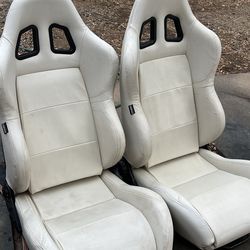 Leather ricing seat PVC EXCELLENT CONDITION